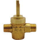 American Range A80106 1/2" MPT Valve Assembly W /Chrome Knob and L-Shaped Handle