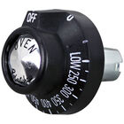 Dynamic Cooking Systems 14005-2 BJ Thermostat Knob, 1-15/16" DIA, OFF-LOW-250-500F, Mount 11/16", 1-3/16" Protrusion