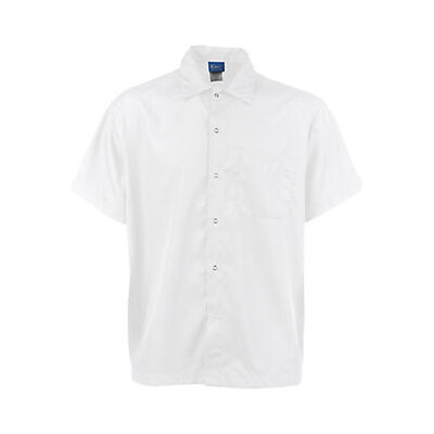 Allpoints 1140XS Kng Xs Cook Shirt Frontsnap, White