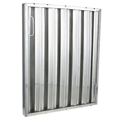 Component Hardware Group F50-2520 Framed Baffle Filter 25" X 20" SS