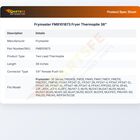 Frymaster FM8101873 Fryer Thermopile 36"