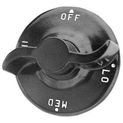 Garland G1035-1 Knob Off-Low-Medium-High Black