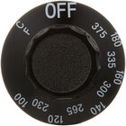 Frymaster 8160139 Fryer Thermostat Knob 2-1/4" DIA OFF-375&deg;F-230&deg;F Mount 0.187" Flat Down