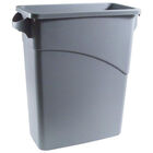 Trash Container-Slimjim, Grey 15.5g For Rubbermaid - Part# 1971258