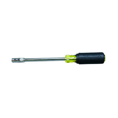 Klein Tools 65129 2-in-1 Hex Head Nut Driver, 6"