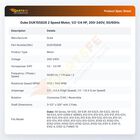 Duke DUK155828 Convection Oven 2-Speed Motor 1/2-1/4HP 200-240V 50/60Hz