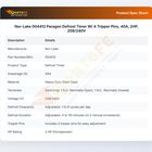 Nor-Lake 004412 Defrost Timer Paragon 208/240V 8145-20B