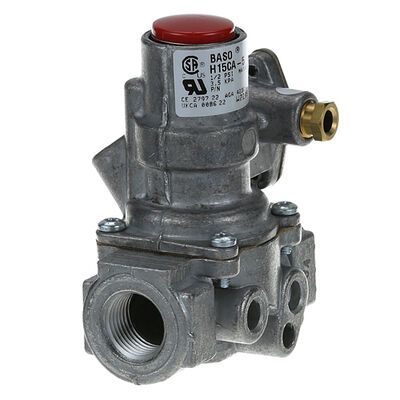 Pitco 60139101 Griddle Burner Gas Valve W/.240" Stem Hood Orifice 1/4" MPT X 7/16" CC