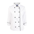 Allpoints 18792XL Kng 2Xl Ladies Chef Coat Executive Long Sleeve
