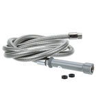 T&S Brass 0096H Pre-Rinse Hose W/8" Gray Handle 96"