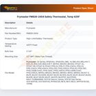 Frymaster FM826-2454 Fryer Safety Thermostat 425&deg;F
