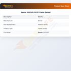 Baxter 1000V9-00151 Flame Sensor