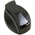 Garland 4522585 Open Burner Knob Black 1/4" D-Stem 2.5" X 2"