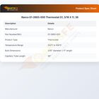 Ranco G1-2693-000 Thermostat G1 3/16" X 11 36"
