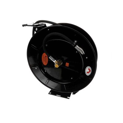 T&S Brass 5HR-242 Open Hose Reel With 3/8' x 50' Epoxy Coated Steel