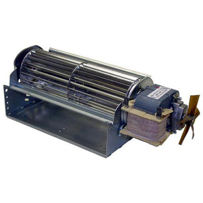 Hatco HTR02-12-066 120V Blower Motor with Cooling Fan, 10-1/2" Long, 7-1/4" Wheel