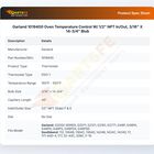 Garland 1019400 Temperature Thermostat Control W/1/2" NPT In/Out 3/16" X 14-3/4"