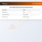 Bunn 28081-0001 Frozen Beverage Dispenser Auger Drive Shaft Assembly