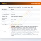 Frymaster 8067546 Fryer Safety Thermostat Temperature 425&deg;F