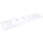 Hoshizaki 105012-01 Ice Storage Bin Plastic Baffle 12-1/8" X 44-5/8" X 3" White
