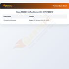 Bunn 12524.1 Automatic Brewer Coffee Element Kit 1800W 120V