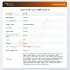 Hobart 404076 Valve 1/8 MPT X 3/8-27