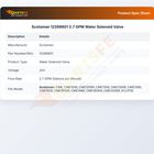 Scotsman 12266601 2.7 GPM Water Solenoid Valve