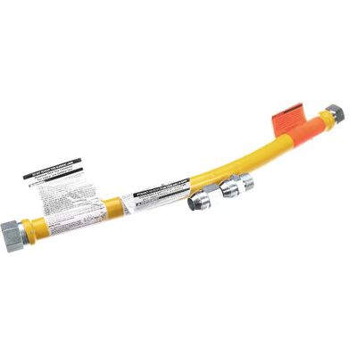 Dormont CAN1675NPFS24 Gas Connector Hose 3/4" ID X 24"L