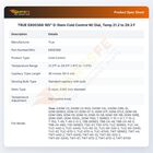 TRUE E800368 165" D-Stem Cold Control W/ Dial, Temp 21.2 to 29.3 F