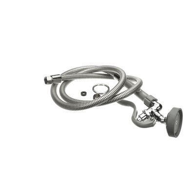 T&S Brass B-0950-01 Flex Hose/Angled Spray Valve Assembly 68"