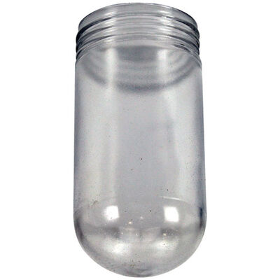 Standard Keil 6416-1026-6401 Plastic Coated Tempered Glass Globe, 3-1/4" DIA. X 6-3/4" Long