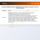 Cleveland 105966 10A Relay, 120/240V W/3/16" (8)male Terminals,1-11/16" MT CTRS for Steamer