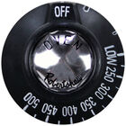 ROYAL RANGE 2167 2" Dial Knob Off-Low 250&deg;F-500&deg;F