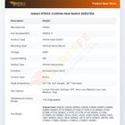 Hobart 411503-3 Infinite Heat Switch 208V/15A