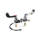 T&S Brass B-0892-122X-LAM Medical Faucet Deck Mount 4" & Swivel/Rigid Gooseneck