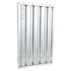 Component Hardware Group F30-2516 Baffle Filter, Aluminum, 25"X16"X2"