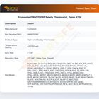 Frymaster FM8070095 Fryer Safety Thermostat 425&deg;F