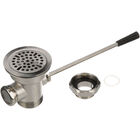 T&S Brass -3960 Waste Drain Lever 3" Sink Opening