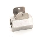 Pitco PTPP10565 Pasta Cooker Drain Valve 1-1/4 FPT Stainless Steel