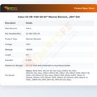 Hatco 02-08-113D-00 60" Warmer Element, .260" DIA