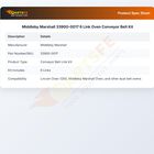Middleby Marshall 33900-0017 6 Link Oven Conveyor Belt Kit