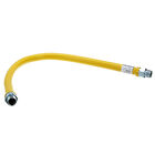 Dormont 54-S0158-48 Gas Hose Connector 1" X 48" S/S Yellow 1" Connection