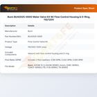 Bunn BU42025-0000 Water Valve Kit W/ Flow Control Housing & O-Ring, 110/120V