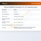 Turbo Air 30283M0710 Thermostat Temperature Control 3&deg;F To -15&deg;F