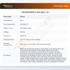 Pitco 60113503-C Gas Fryer Valve CE