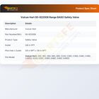 Vulcan Hart 00-922008 Gas Range Safety Valve Baso
