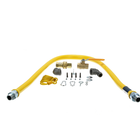 Dormont 1675KIT60 Gas Connector Hose Kit 3/4" X 60"