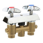 Pitco PP11190 Pasta Cooker Water Mixing Valve W/Cross Handles 3" CTRS 3/8" FPT