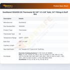 Southbend 1054000 Thermostat 200&deg;F-400&deg;F 28" CAP GS