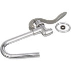 T&S Brass 00285140 Pot Filler Valve W/U-Shaped Hook Nozzle 3/8"
